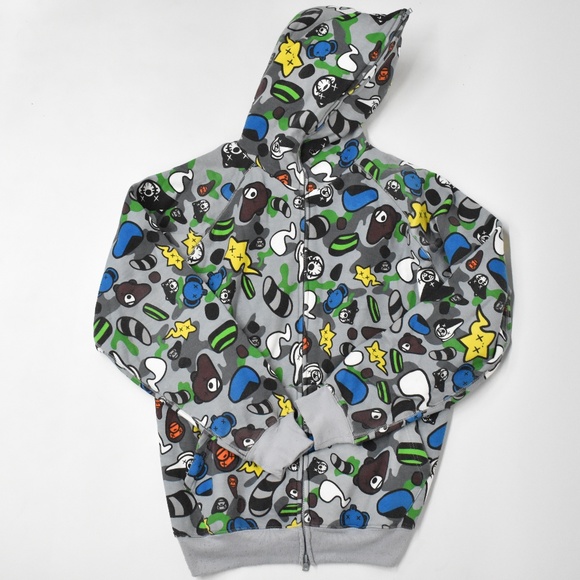 Baby Milo X Kaws 2007 Bape Hoodie